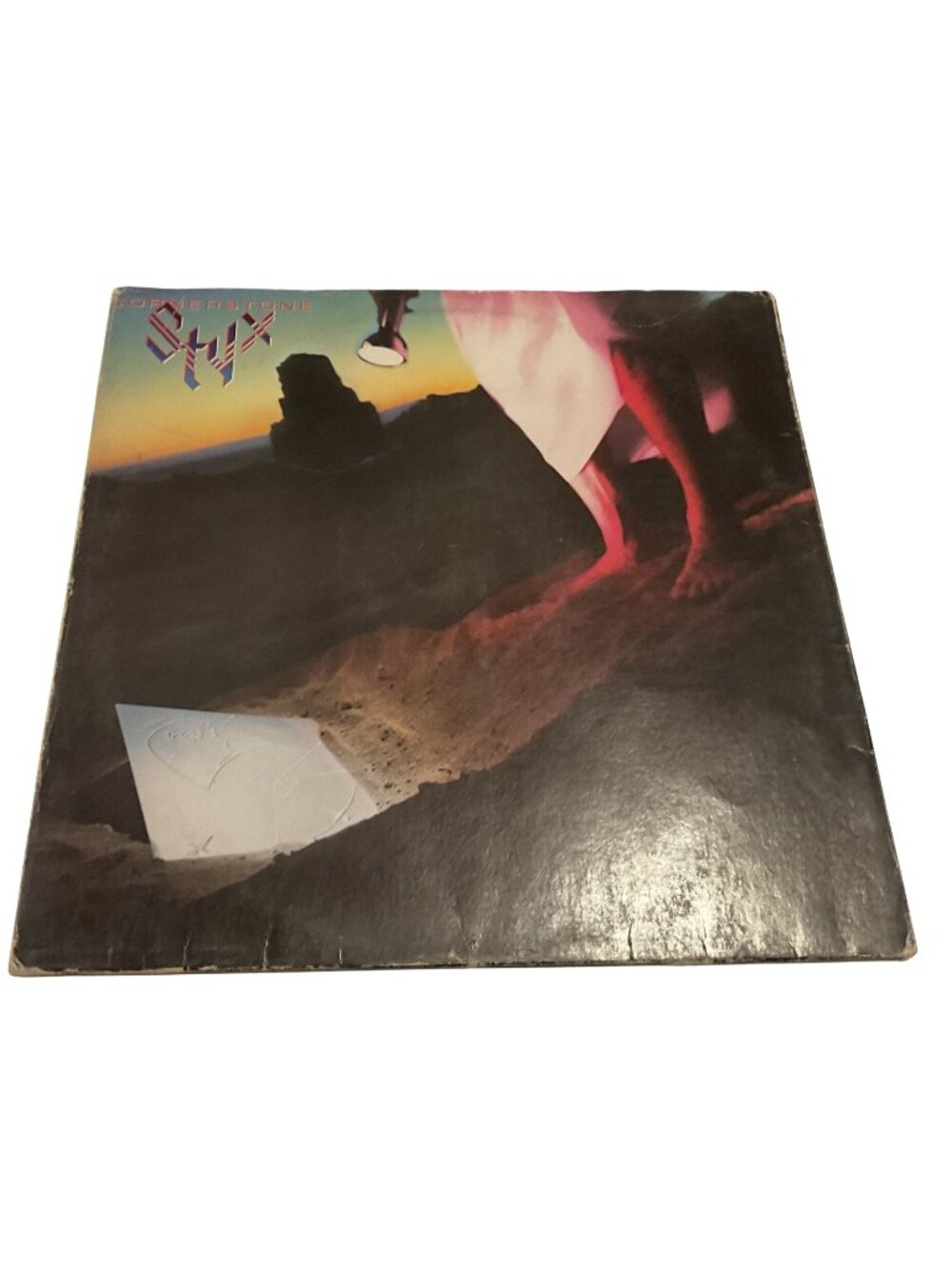 Styx Cornerstone 12" Black Vinyl Stereo LP 33 RPM 1979 A&M SP-3711 Gatefold